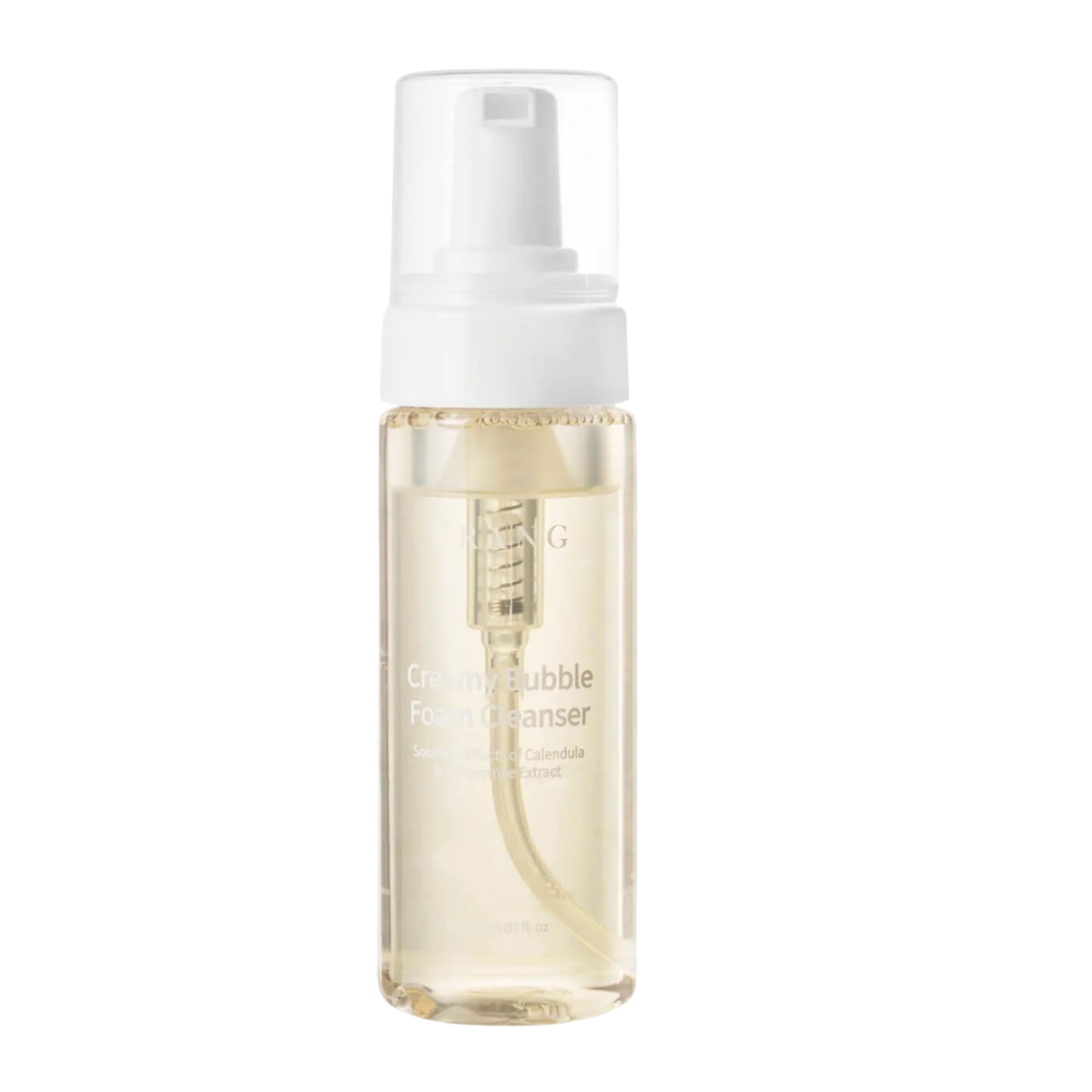 Urang Creamy Bubble Foam Cleanser 150ml – Korean Gentle Face Wash for Sensitive Skin