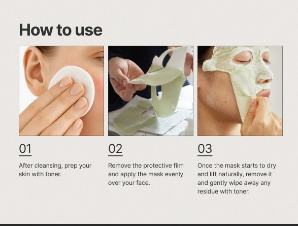 Pink Wonder Tamanu Hero Clay-Fit Mask Solution | for Pores, Blackheads & Breakouts | 3-Pack Sheet