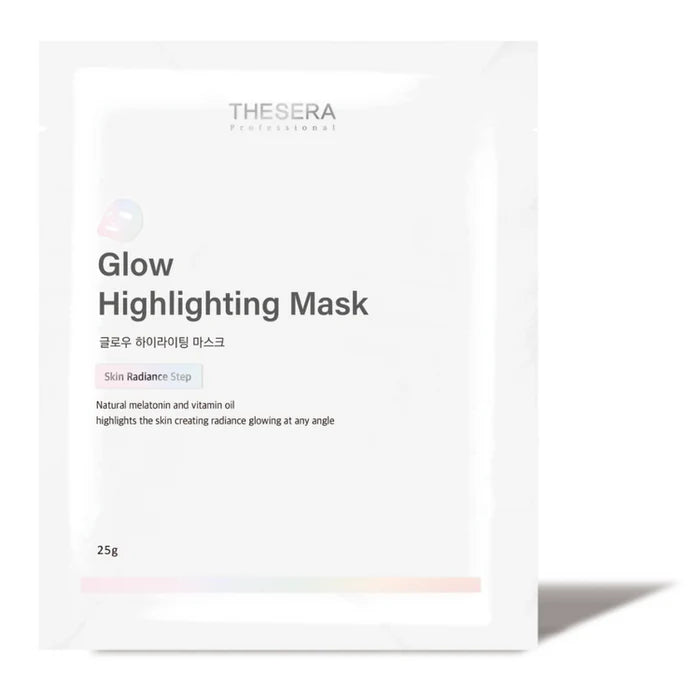 THESERA Glow Highlighting Mask - 25g x 10 Pack