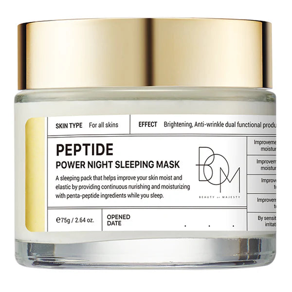 Beauty of Majesty Peptide Power Night Sleeping Mask