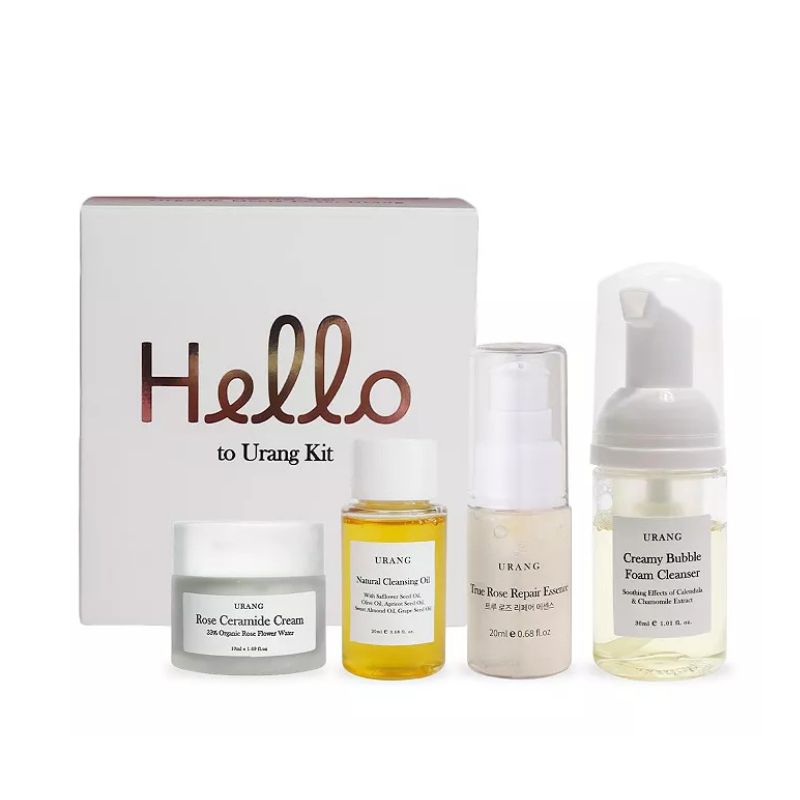Urang Hello Kit – Luxury Clean Skincare Travel Set