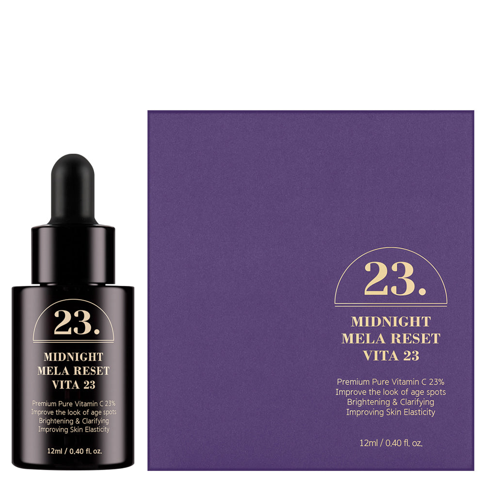 Midnight Mela Reset Vita23 - Pure Vitamin C Serum (12ml)