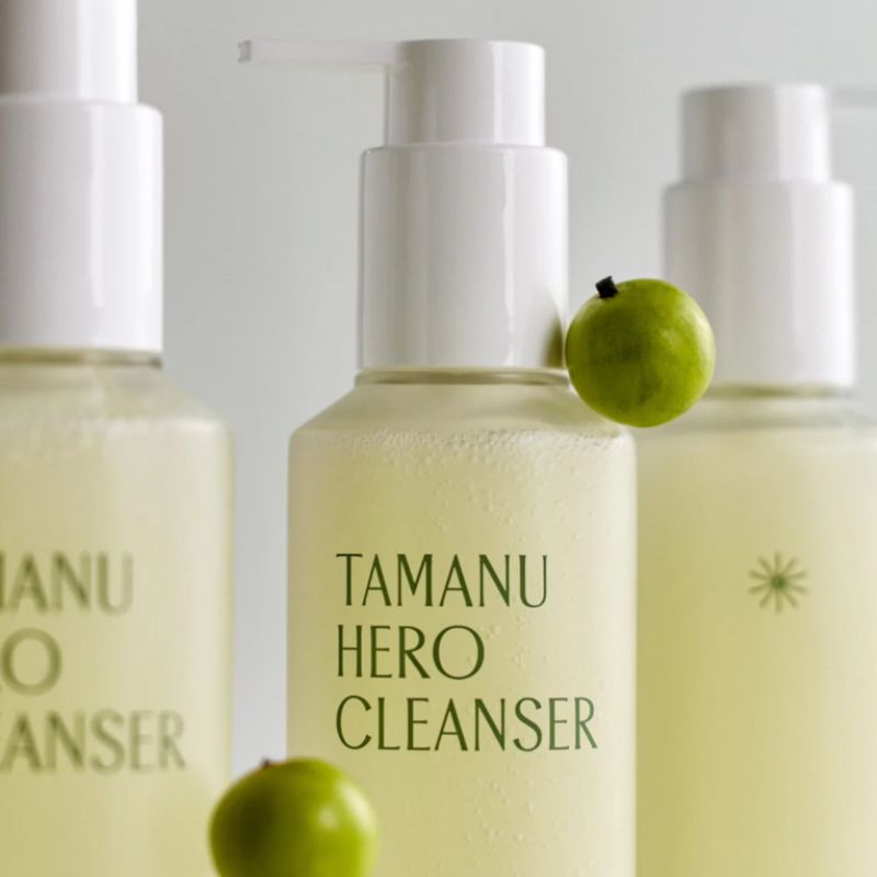 Pink Wonder Tamanu Hero Cleanser | Korean Oil-to-Foam Acne Face Wash (150ml)