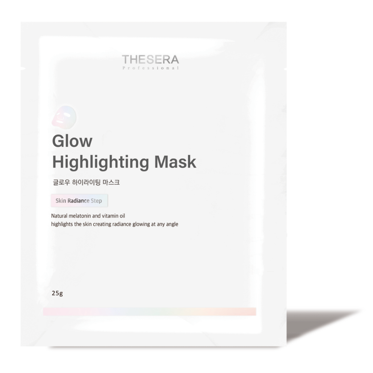 THESERA Highlighting Glow Mask 25g x 1 Single Pack