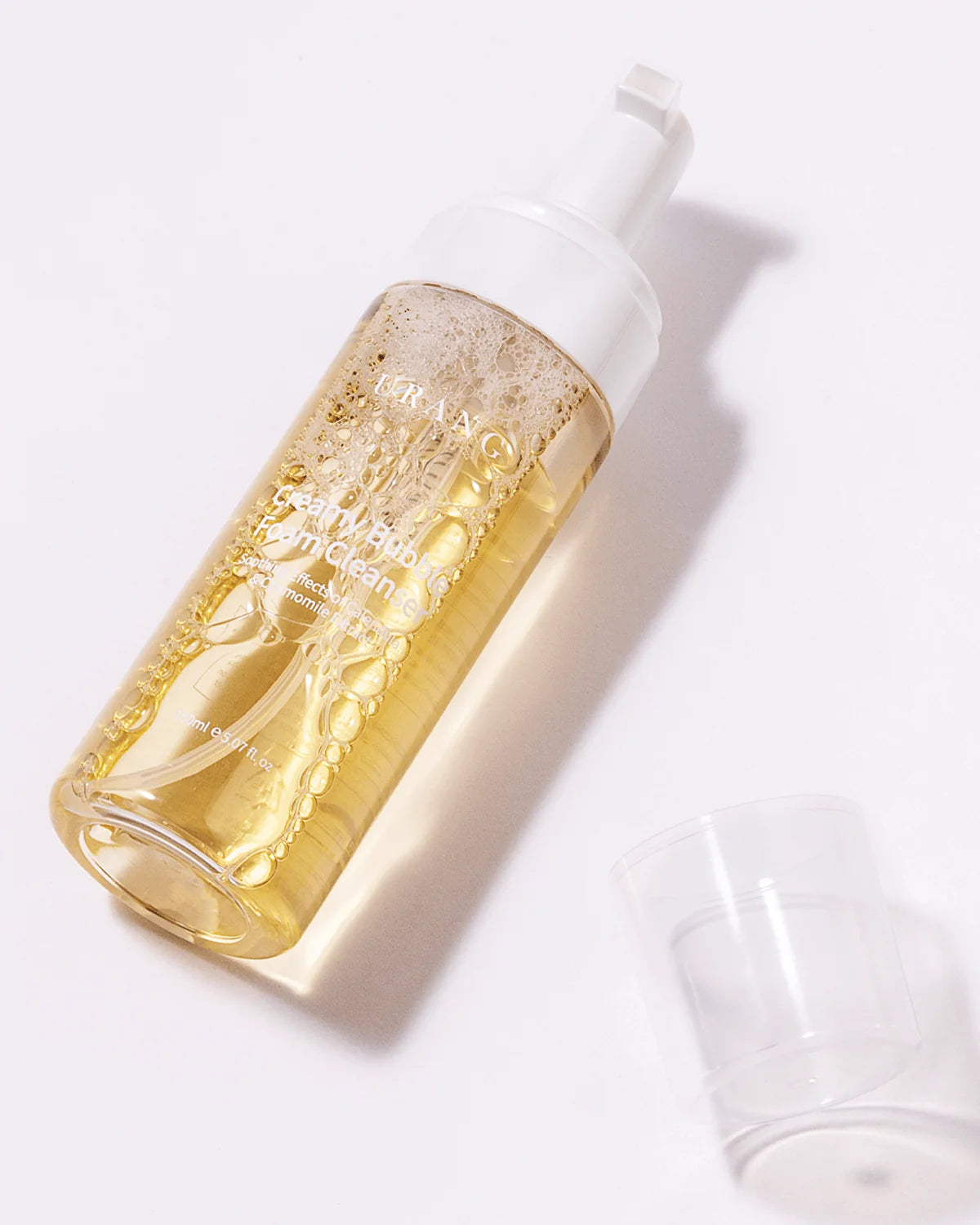 Urang Creamy Bubble Foam Cleanser 150ml – Korean Gentle Face Wash for Sensitive Skin