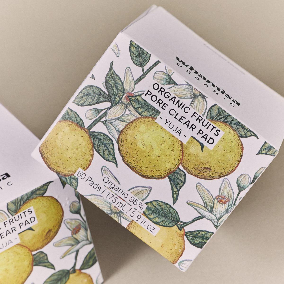 Organic Fruits Pore Clear Pad- Yuja (175 ml)