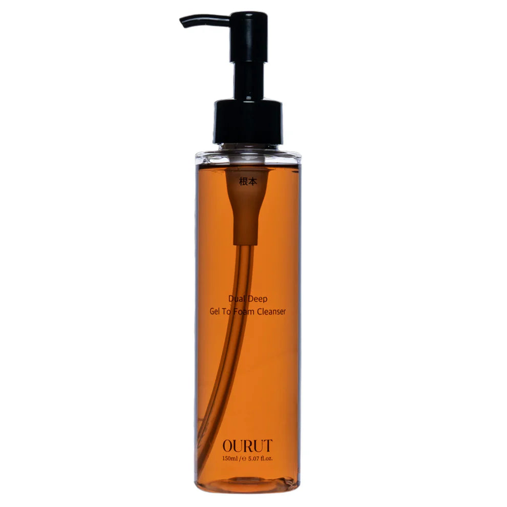 OURUT Dual Deep Gel-to-Foam Cleanser - 150ml