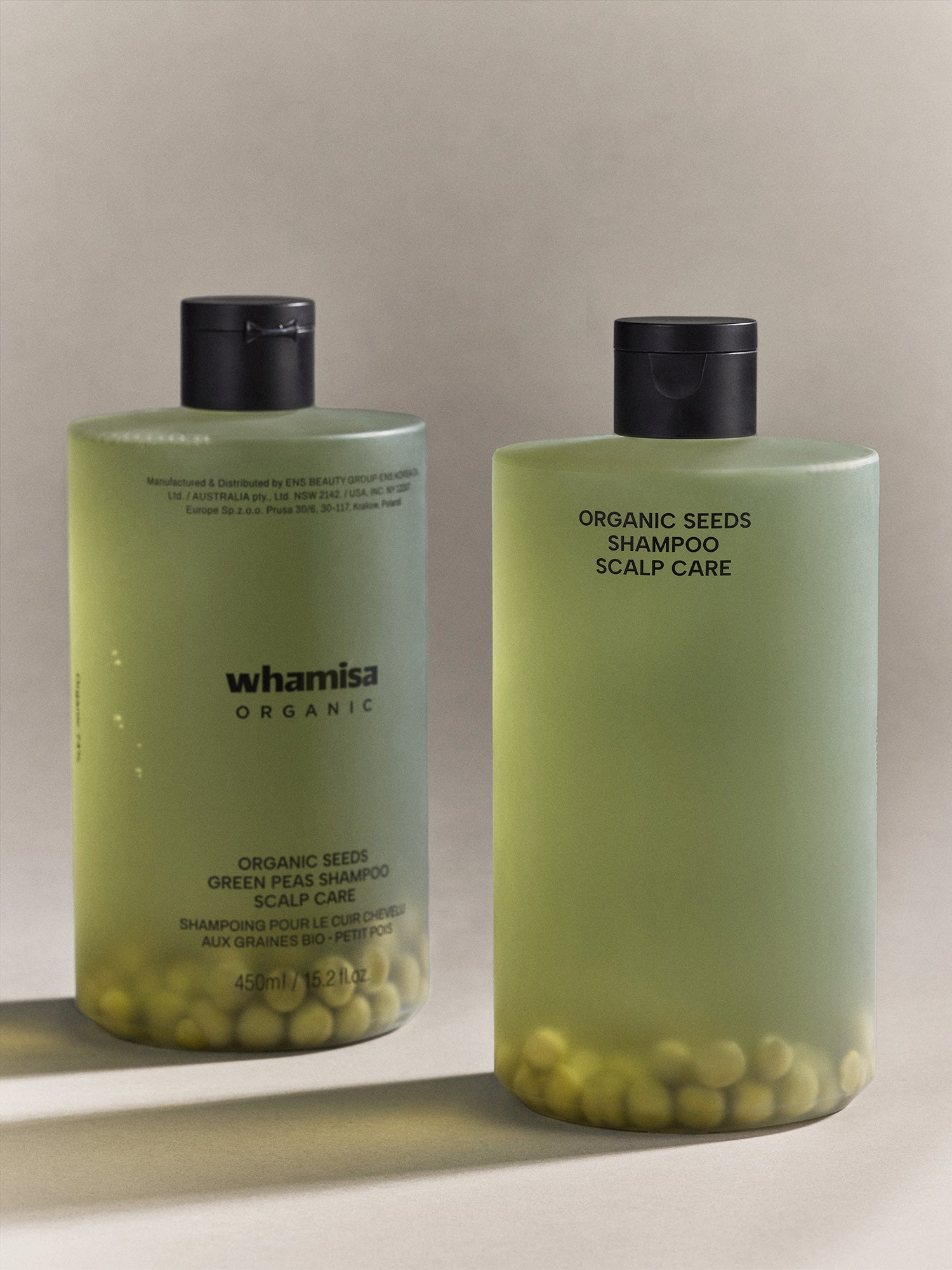 Organic Seeds Green Peas Shampoo Scalp Care - 490ml