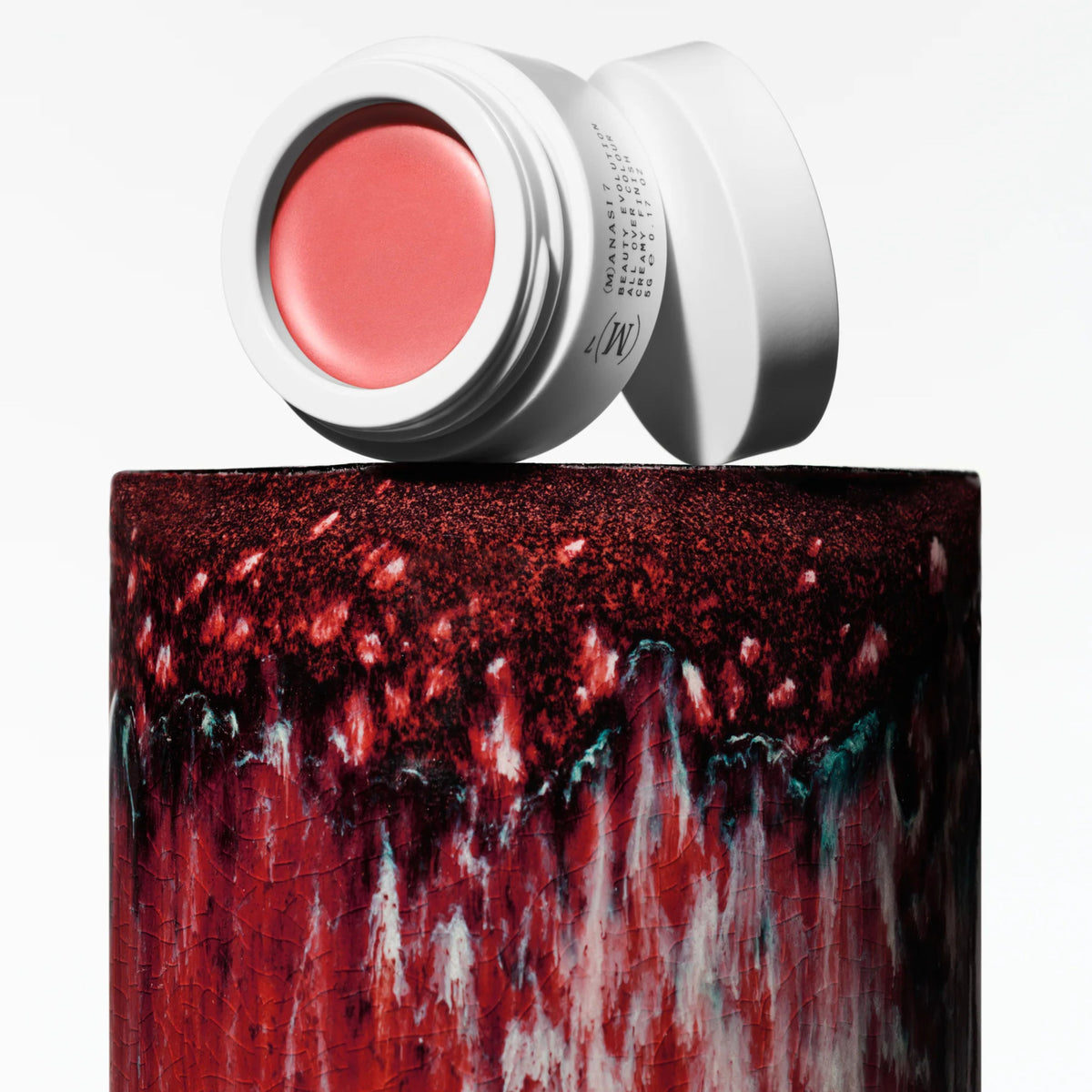 (M)ANASI 7 All Over Colour Furusato 5g, neutral pink multi-use cream blush for lips, cheeks and eyes.