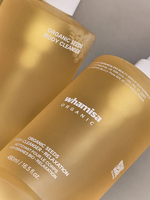 [WHAMISA] Organic Seeds Body Cleanser- 490ml